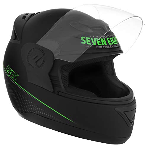 Pro Tork Capacete Evolution G6 Limited Edition Fosco 60 Preto/Verde
