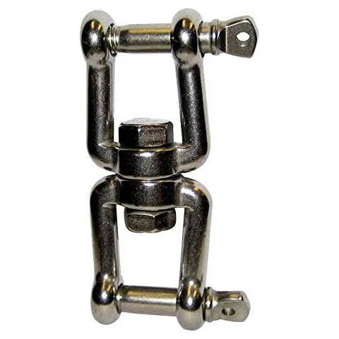 MarineNow Jaw - Jaw Swivel Anchor Connector 316 Stainless Steel [16mm (5/8") 01-Pack] Cover