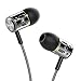 Earbuds, AILIHEN M9 Metal In Ear Headphones with Microphone Noise Isolating Wired Earphones for iPhone iPad iPod Android Smartphones Tablets Laptop Computer