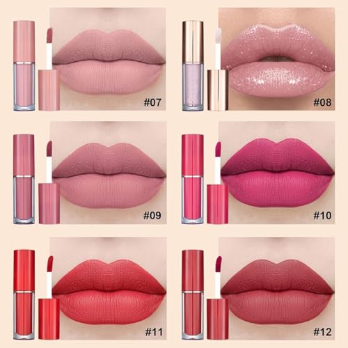 Liquide matte Lipstick 12Pcs Set waterproof long lasting thumbnail 10