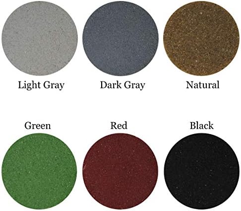 QuestMark 2105 Standard Epoxy Concrete Floor Patch and Resurfacer - 5 Gallon Unit, Light Gray - Fill and Repair Cracks, Holes, Pits and Spalling