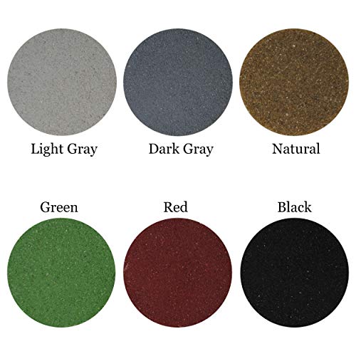 Questmark 2110 High Traffic Epoxy Concrete Floor Patch And Resurfacer - 1/2 Pallet (12 X 5 Gallon Unit), Dark Gray - High Impact And Abrasion Resistant Repair #TOP4