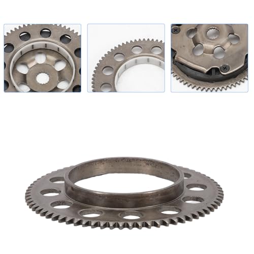 GNXfixt 13mm Anlasserfreilauf Starter für Y-ma-ha Aerox MBK Nitro REX Silverstreet Minarelli 2-Takt 50ccm Roller Anlasserset Freilauf + Gleitlager + Ritzel