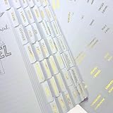 75 onglets autocollants préimprimés pour une organisation claire de votre bible