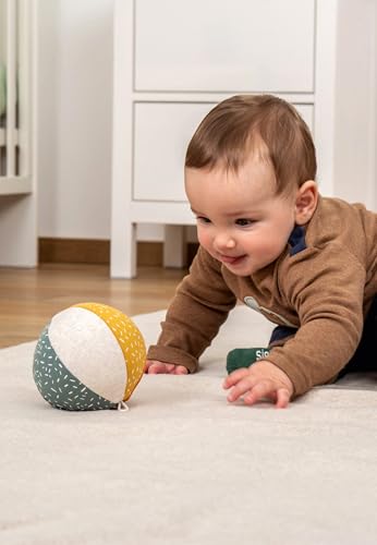 SIGIKID 43166 Softball klein, Yellow für Mädchen und Jungen von 3 bis 36 Monaten
