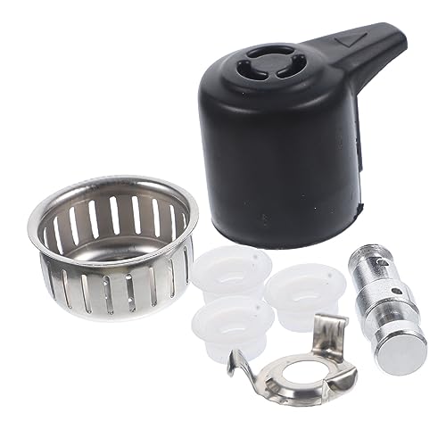 Gatuida Accesorios para Ollas a Presión Válvula de Seguridad Válvula de Escape Juego de 7 Piezas Acero Inoxidable Compatible Ollas Eléctricas Antibloqueo