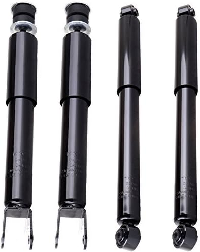 Shocks for Chevy,AUTOMUTO 4x Front Rear Shocks Absorbers Fit for 2002-06 for Chevy Avalanche 1500,99-07 for Chevy Silverado 1500/for GMC Sierra 1500,00-06 C-hevy Suburban 1500/Tahoe/G-MC Yukon 344381