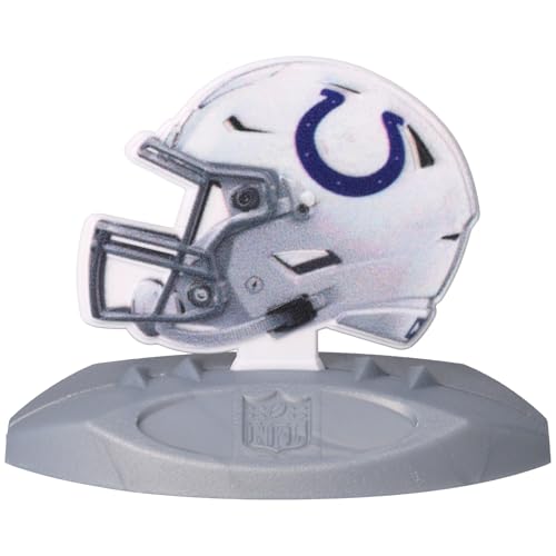 NFL Indianapolis Colts Cake Decoration, Football Helmet Cake Topper, Officially Licensed Product Of The NFL, Ready To Use Birthday Cake Decoration by DecoPac - Image 9