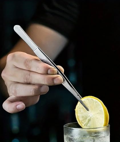 Image of 3 Pcs Tweezers for Kitchen, Kitchen Tools, Tweezers for Craft, Suitable for Aquatic Pets or Corals and Crafting Cooking Repairing