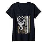 Photo Gallery donna miglior buckin dad ever camo deer hunting bucking maglietta con collo a v Photo Gallery donna miglior buckin dad ever camo deer hunting bucking maglietta con collo a v