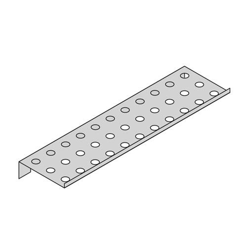 Inter Dyne DS-12 Drain Shelf for Pegboard Drying Racks, 12" Length