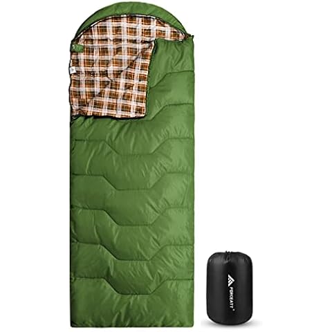 Forceatt Schlafsack, 3 bis 4 Jahreszeiten Deckenschlafsack Schlafsack für Camping, Reisen und Outdoor-Aktivitäten, Erwachsene und Jugendliche in 10 ℃ bis 25 ℃ Cover