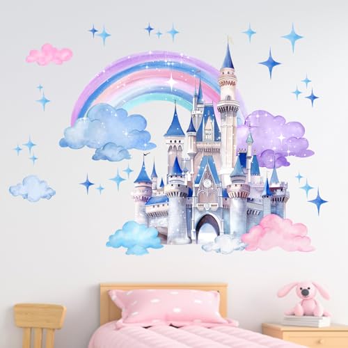 Vinilo decorativo Yovkky Castillo Princesa 35 x 12 pulgadas miniatura 1