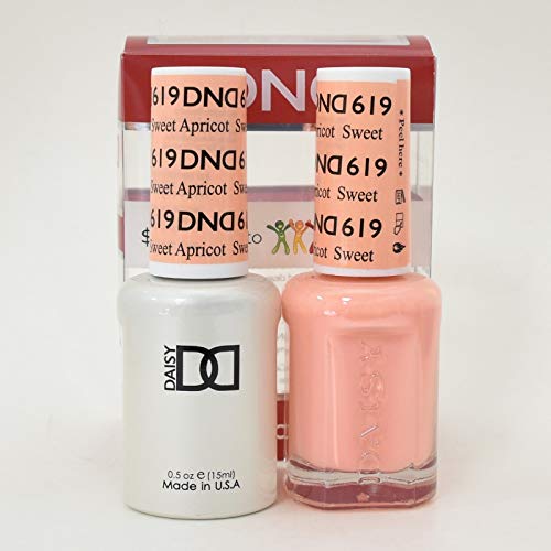 Daisy DND 619 Soak Off Gel All In One Set - Sweet Apricot
