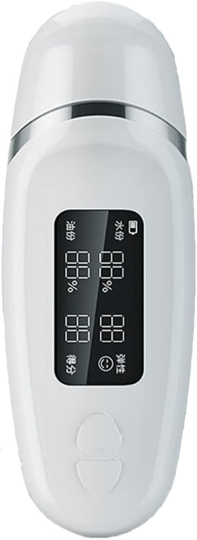 Housoutil Skin Hydration Meter Skin Moisture Tester Professional Oil Tester Portable Digital Facial Moisture Meter