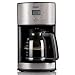 Produktbild Kaffeemaschine 1,8Liter, Kaffeeautomat mit 1000Watt, Camping geeignet, schwarz-silber