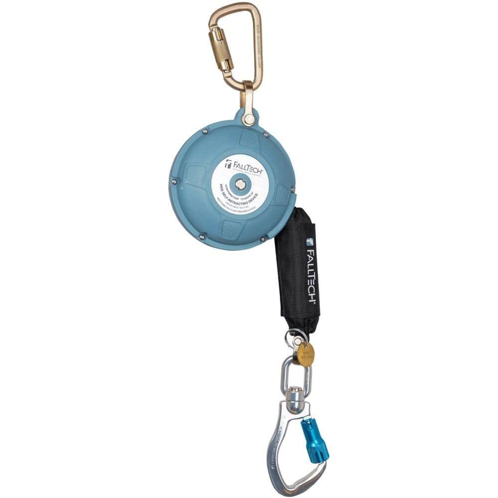 FALLTECH 20' Contractor Web SRL with Carabiner, (7276BWR)
