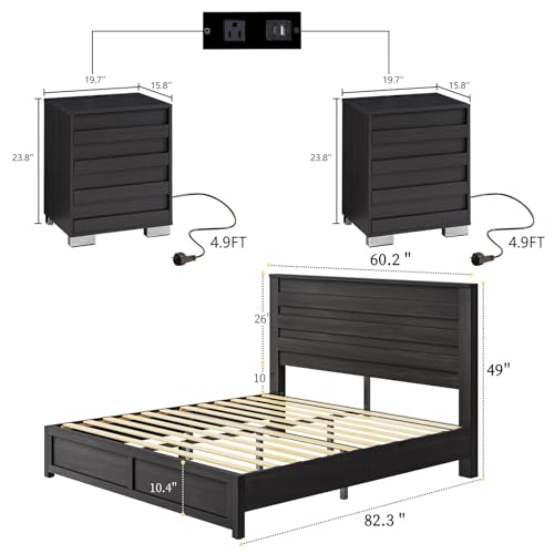 Luxury Bedroom Furniture Set Queen