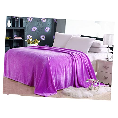 Couverture flanelle plaid douillet canapé lit camping quotidien