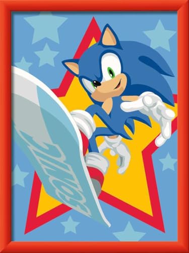 Ravensburger - CreArt Kids 18x24cm - Sonic