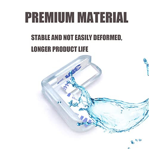 TBACW 20PCS Corner Protector for Baby Clear Corner Protectors Soft & Clear Baby Proof Bumper Furniture & Table Edges Furniture & Sharp Corners Cover Sharp Furniture & Table Edges - Image 4