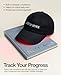 Red Light Enabled Hair Growth Hat + Growth Journal for Supporting Density and Thickness