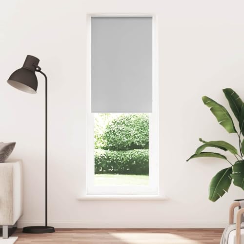 Store occultant sans perçage Klemmfix tissu polyester isolant gris - 3