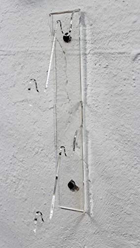 Sammlerbedarf Barleben 1 Paar 2er Wandhalter -Standard- Blankwaffen Säbel Dolche Bajonette Cover