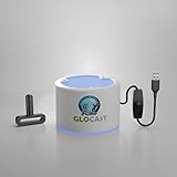 Aramish GloCast Mini - Instant UV Light Charger Glow Cup Fishing for Glow Lures Ice Fishing Jigs Night Fishing Glow Baits Jigs Tubes for Walleye, Crappie, Pike, Trout Catfish UV LED