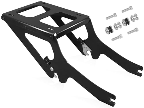 Detachable 2-Up Tour Trunk Mounting Rack for Harley Softail FLDE
