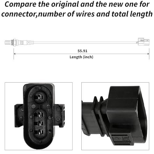 Sensor de Oxígeno DOSKJOK Compatible Golf Jetta Passat miniatura 2