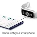 Samsung Galaxy Fit 2019, Smartwatch Fitness Band, Stress & Sleep Tracker, AMOLED Display, 5ATM Water Resistance, MIL-STD-810G, Bluetooth Active SM-R370 - International Version (Silver) (Silver)