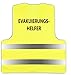 Produktbild 10er Pack: easyMesh® Signalweste Warnweste Gelb Gr. XL/XXL "Evakuierungshelfer"