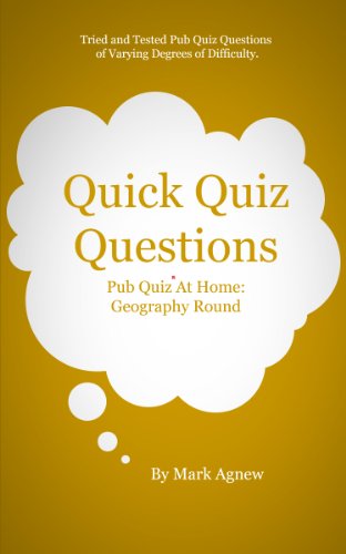 Quick Quiz Questions Pub Quiz At Home: Geography Round