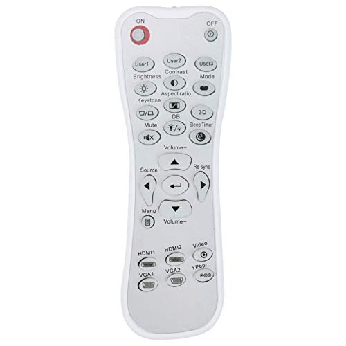 VINABTY Télécommande pour Optoma projecteur DLP HD26-LV BR-3069B HD141X HD25E GT1080 GT1080E...