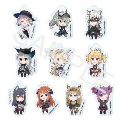 アークナイツ 会場限定ガチャ　アクリルキーホルダー フルセット アークナイツ 会場限定ガチャ アクリルキーホルダー 新約エクシア