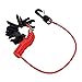 Jiayicity Universal Boat Safety Kill Stop Switch Keys 11PCS with Lanyard Compatible with Yamaha Tohatsu Suzuki Compatible with Honda Johnson Evinrude OMC Mercury Mariner Outboard Motors