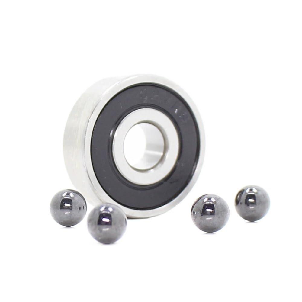 DUKUTS 628 Hybrid Ceramic Bearing 8 * 24 * 8 mm ABEC-1 1PC Industry Motor Spindle 628HC Hybrids Si3N4 Ball Bearings 3NC 628RS