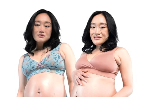 Image of &Circus Maternity Bra | Nursing Bra for Women | Pull Down Feeding Bra | Non Padded Bra for Women Slip On | Tencel Micromodal