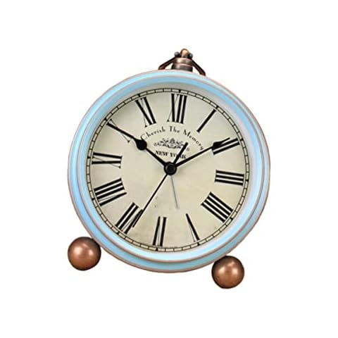 GARNECK Reloj De Cuarzo Decorativo Vintage Retro Alarma Cover