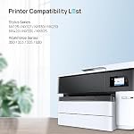 125XL Cartouches d'encre 5 Emballage reconstruit pour 125 Encre 125 XL T125 à utiliser avec NX420 NX125 NX127 NX130 NX230 NX530 NX625 Main-d'œuvre 320 323 325 520 Imprimante (2 Noir, Cyan, Magenta, Jaune)