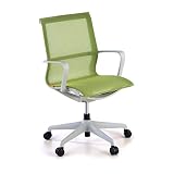 Su respaldo de red favorece la transpiración y ventilación, además esta disponible en una amplia variedad de colores