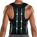 Posture Corrector for Men&Women - Back Brace for Lumbar Support and Upright - Breathable Back Straightener Back Corrector Posture Improve and Neck, Back, Shoulder Pain Relieve
