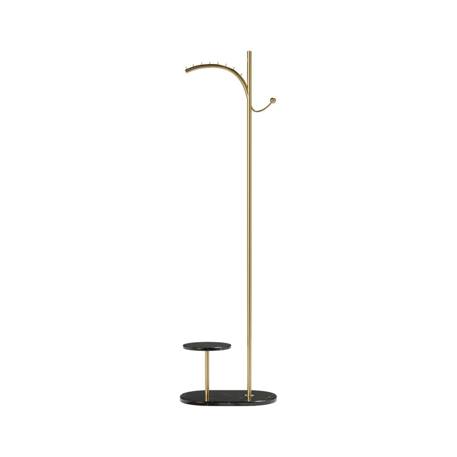 AHGFTYRDT Coat Rack Freestanding Coat Rack Freestanding Metal Coat Rack Vertical Entrance Hall Tree Hat Wallet Coat Hanger Entrance Floor Hanger Hall Tree