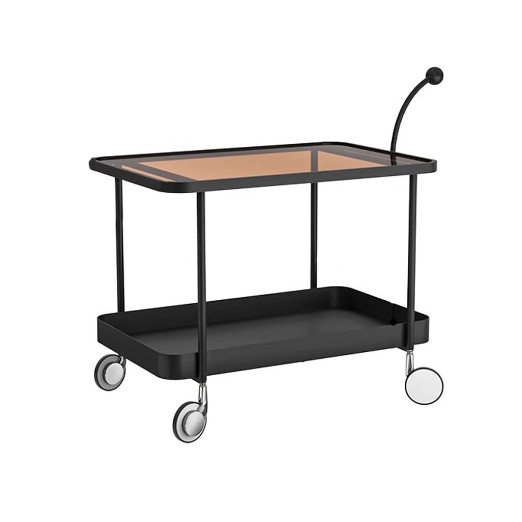 eexbz Sofa Home Mobile Side Table Simple Sofa Side Storage Snack Cart Living Room Square Storage Rack Sofas for Living Room