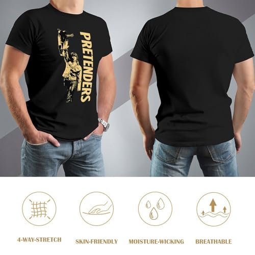 Men's Durable Cotton T-Shirts Stylish Shirts Cool Casual Crew Neck Short Sleeve3
