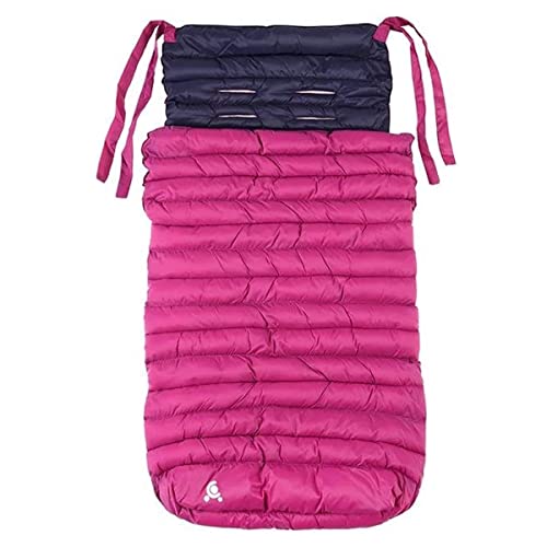 Cuddleco - Saco Universal para silla de bebé 3 en 1 - Comfi-snug - Térmico y acolchado para cochecito y mini edredón/manta - Ligero incluye bolsa de transporte… (Rosa) Cover