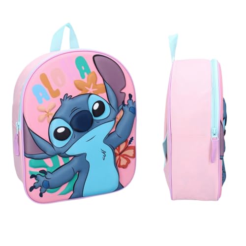 Sac à dos 3D Stitch rose une idée cadeau parfaite pour fille