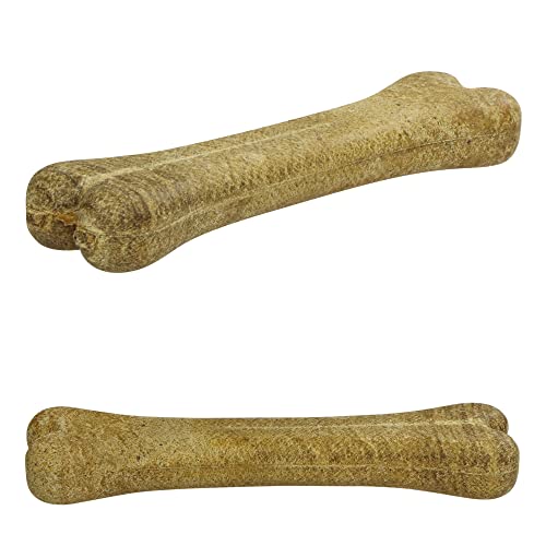 Schecker Hundeknochen - Hirschknochen mit herzhaftem Hirschfleisch - der Kauknochen für Hunde