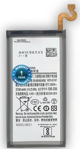 Image of Original EB-BN965ABU Battery for Samsung Galaxy Note 9 SM-N960F, SM-N9600, SM-N960F, SM-N960U, SM-N960U1 Battery with 1 Year warrenty**(V0060)